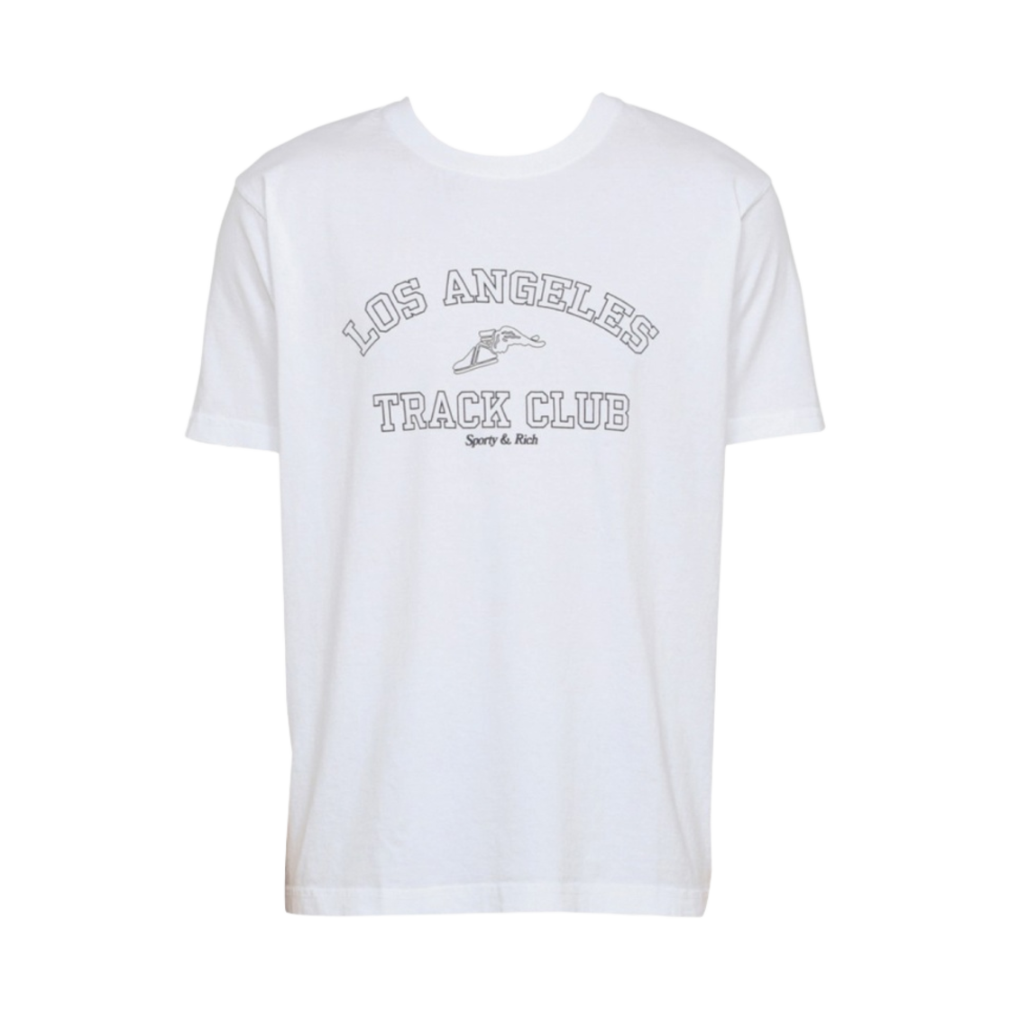스포티 앤 리치 트랙 클럽 티셔츠 화이트(Sporty & Rich Track Club T-Shirt White) - 1