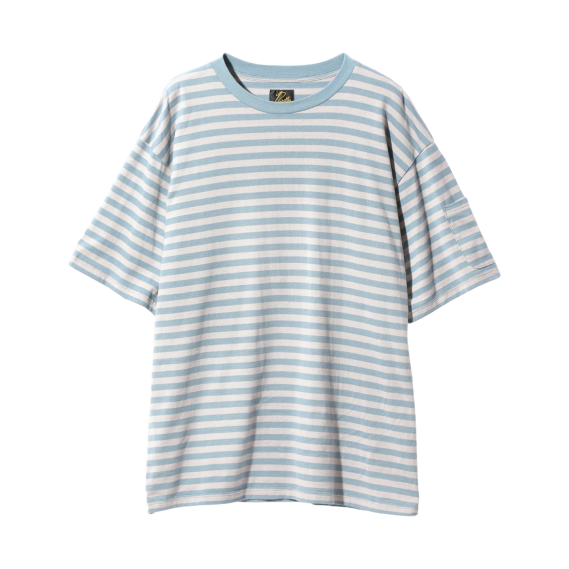 니들스 숏슬리브 크루넥 티셔츠 블루 그레이(Needles S/S Crewneck T-Shirt Blue Grey) - 1