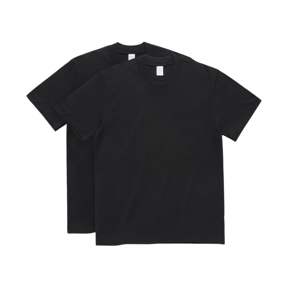 JJJ자운드 J90 티셔츠 블랙 (2개입)(JJJJound J90 T-Shirts Black (2 Pack))