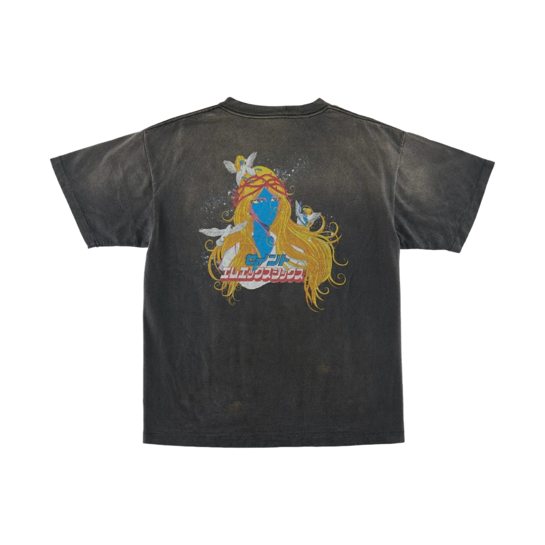세인트 마이클 페이스 티셔츠 블랙 - 23SS(Saint Mxxxxxx Face T-Shirt Black - 23SS) - 1