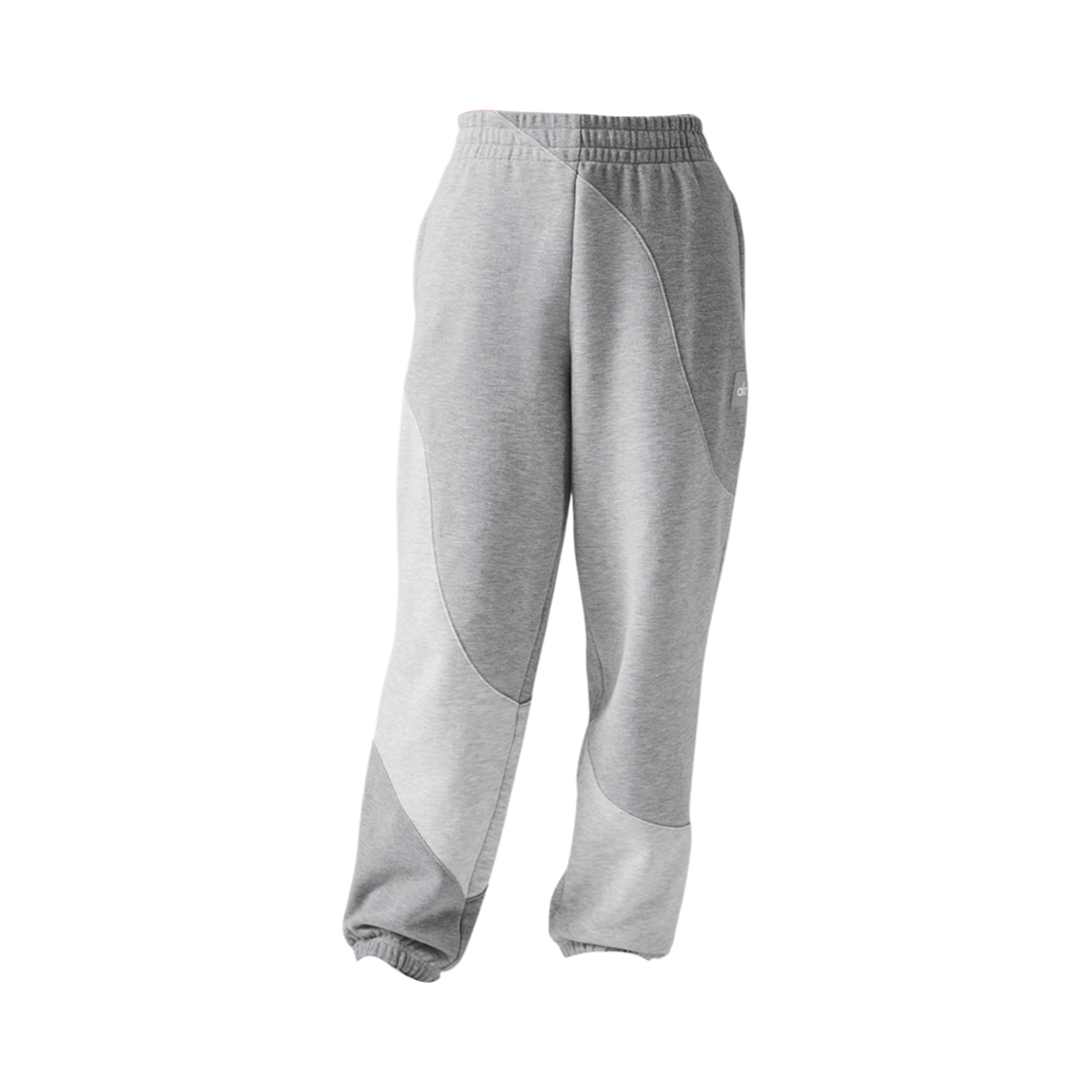(W) 알로 요가 메이크 웨이브 스웨트팬츠 애슬레틱 헤더 그레이 토널((W) Alo Yoga Make Waves Sweatpant Athletic Heather Grey Tonal)