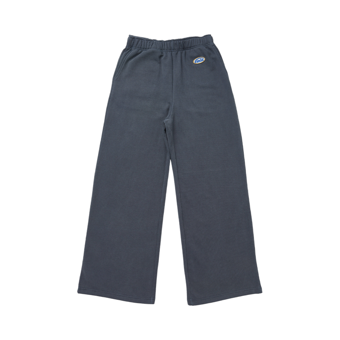 (W) 이미스 미니 와펜 스웨트팬츠 다크 네이비((W) Emis Mini Wappen Sweatpants Dark Navy)