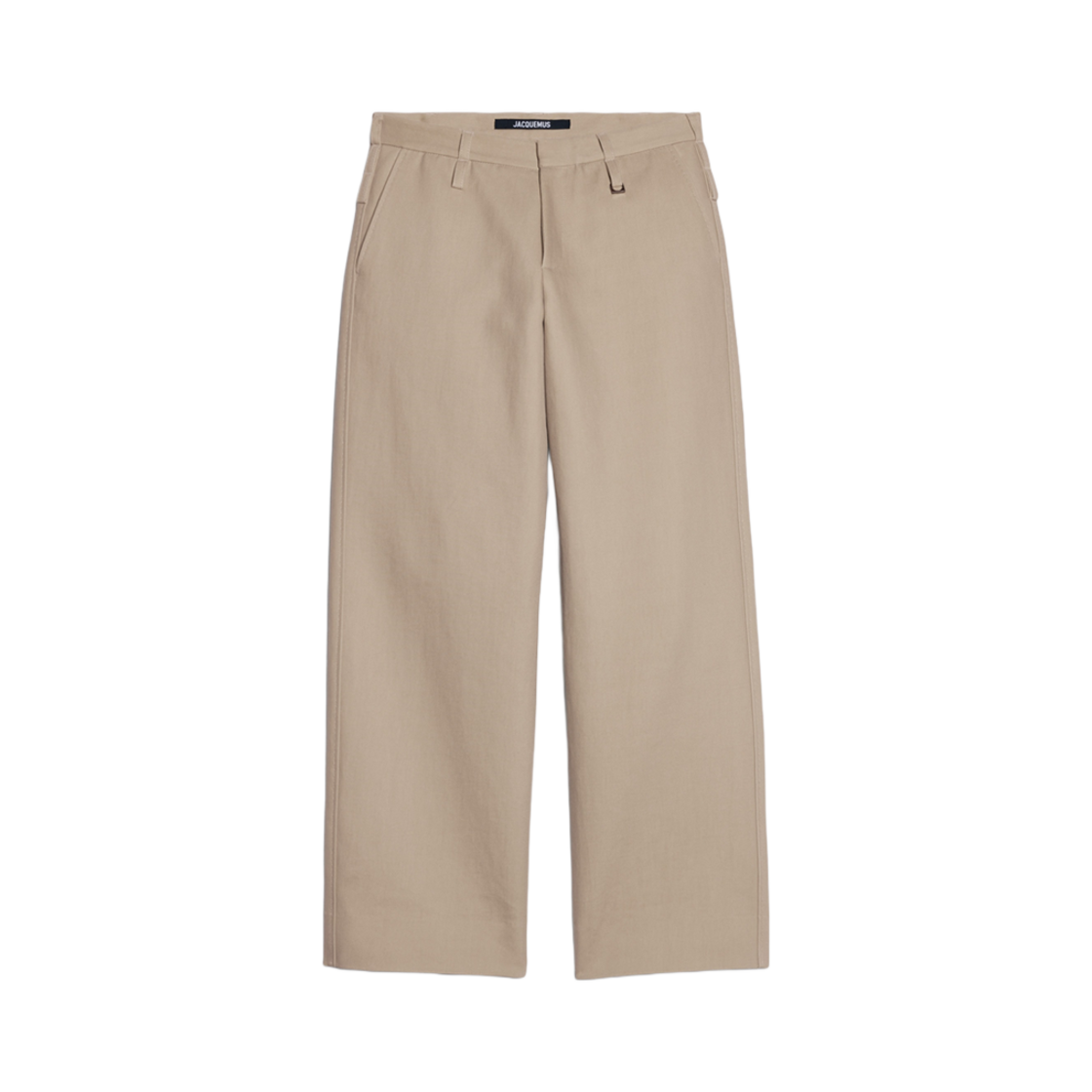236PA054-1504-150 Jacquemus Le Pantalon Piccinni Soft Tailored Pants Beige