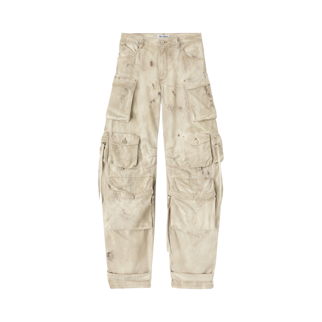 (W) 디 아티코 펀 롱 팬츠 내츄럴 마블((W) The Attico Fern Long Pants Natural Marble) - 1
