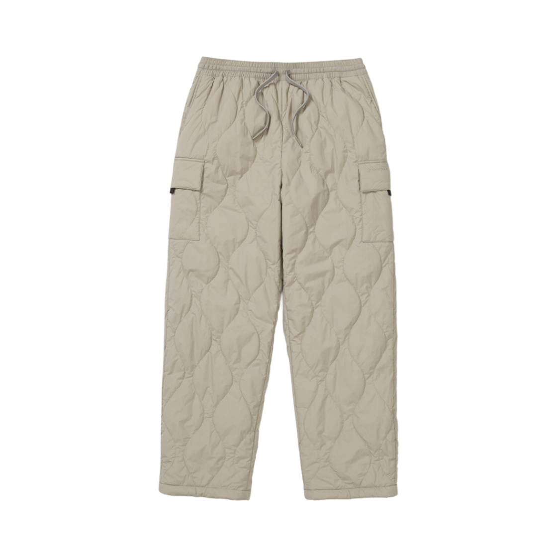 S24WUFPT02BY Snow Peak Recycled Quilted Pants Beige Gray
