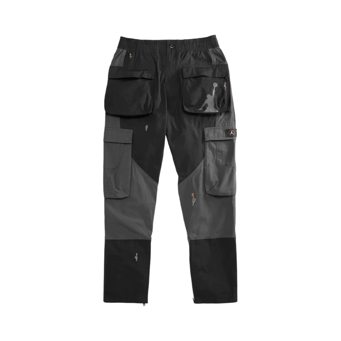 조던 x 트래비스 스캇 워시드 카고 팬츠 블랙