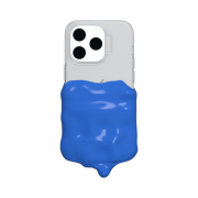 Gragg Double Layers Case - Clear/Light Blue