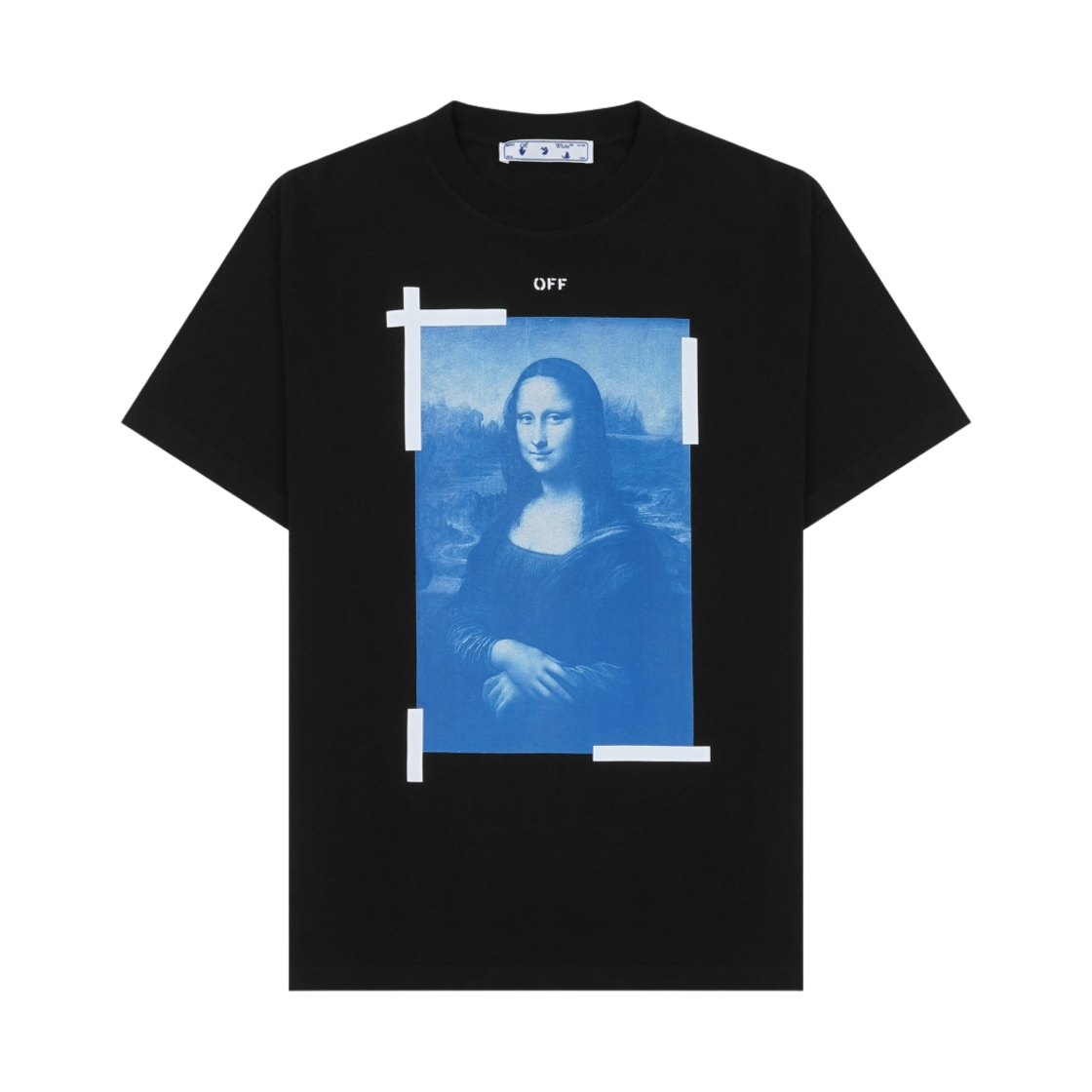 OMAA038R21JER0011001 Off-White Monalisa Arrow Over S/S T-Shirt Black