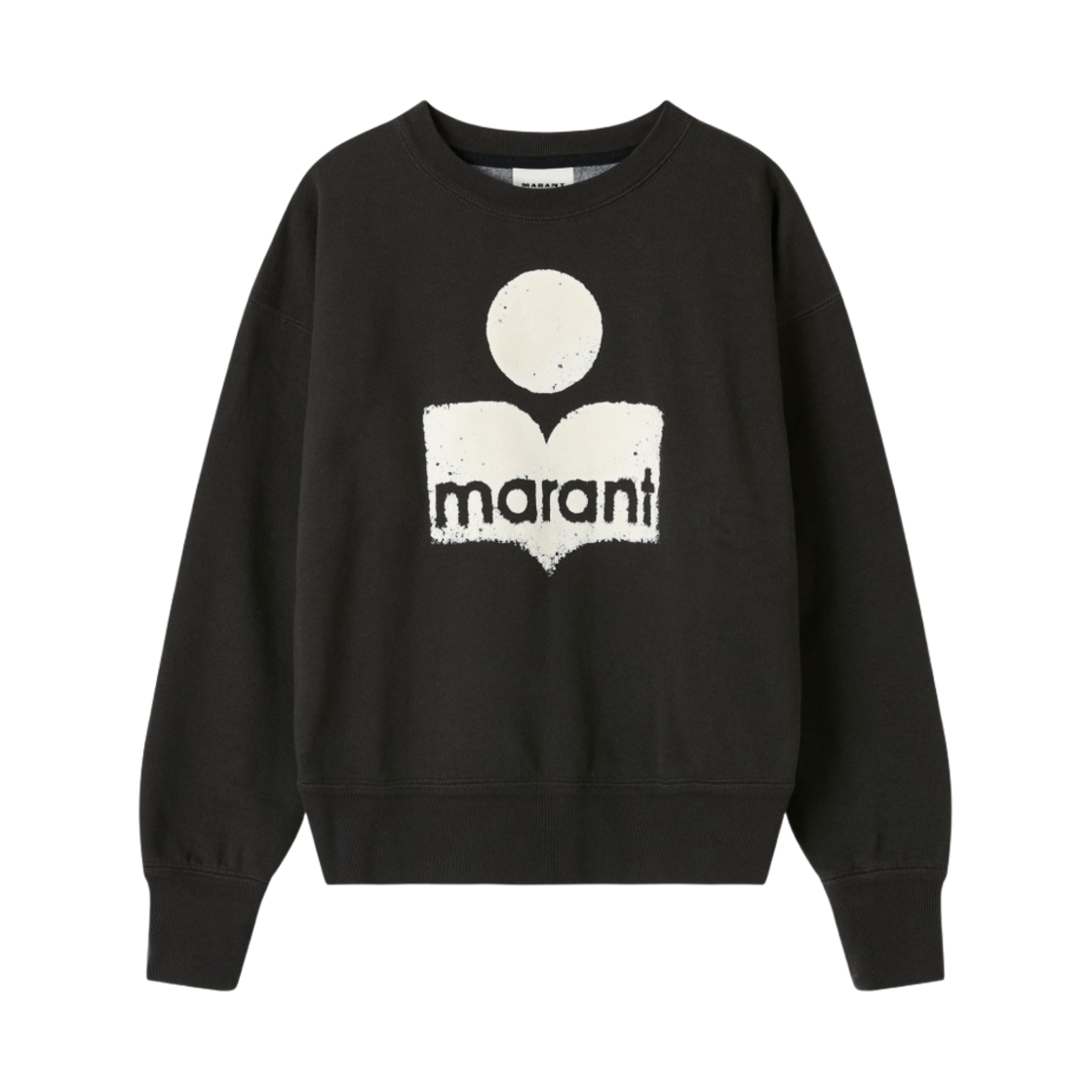(W) 이자벨 마랑 모빌리 스웨트셔츠 페이디드 블랙 - 23SS((W) Isabel Marant Mobyli Sweatshirt Faded Black - 23SS) - 1