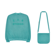 IAB Studio Pigment Sweatshirt & Mini Bag Jade
