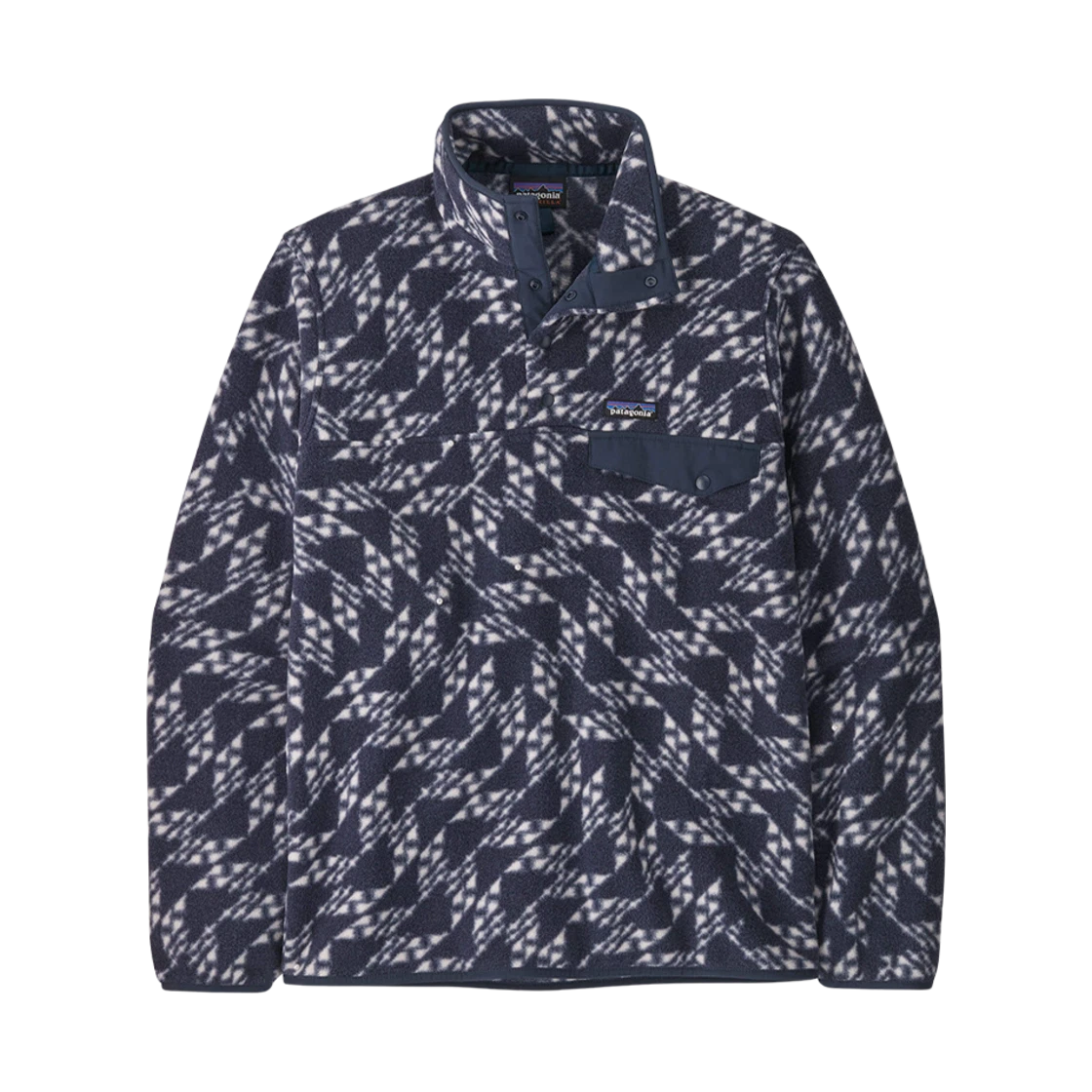 Patagonia Patagonia Lightweight Synchilla Snap-T Fleece Pullover Synched Flight New Navy · M