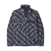 Patagonia Lightweight Synchilla Snap-T Fleece Pullover Synched Flight New Navy