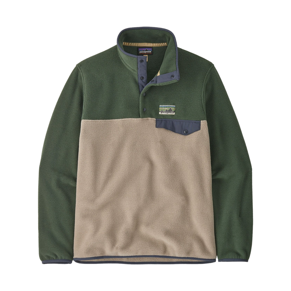 25551 Patagonia Lightweight Synchilla Snap-T Fleece Pullover Seabird Grey