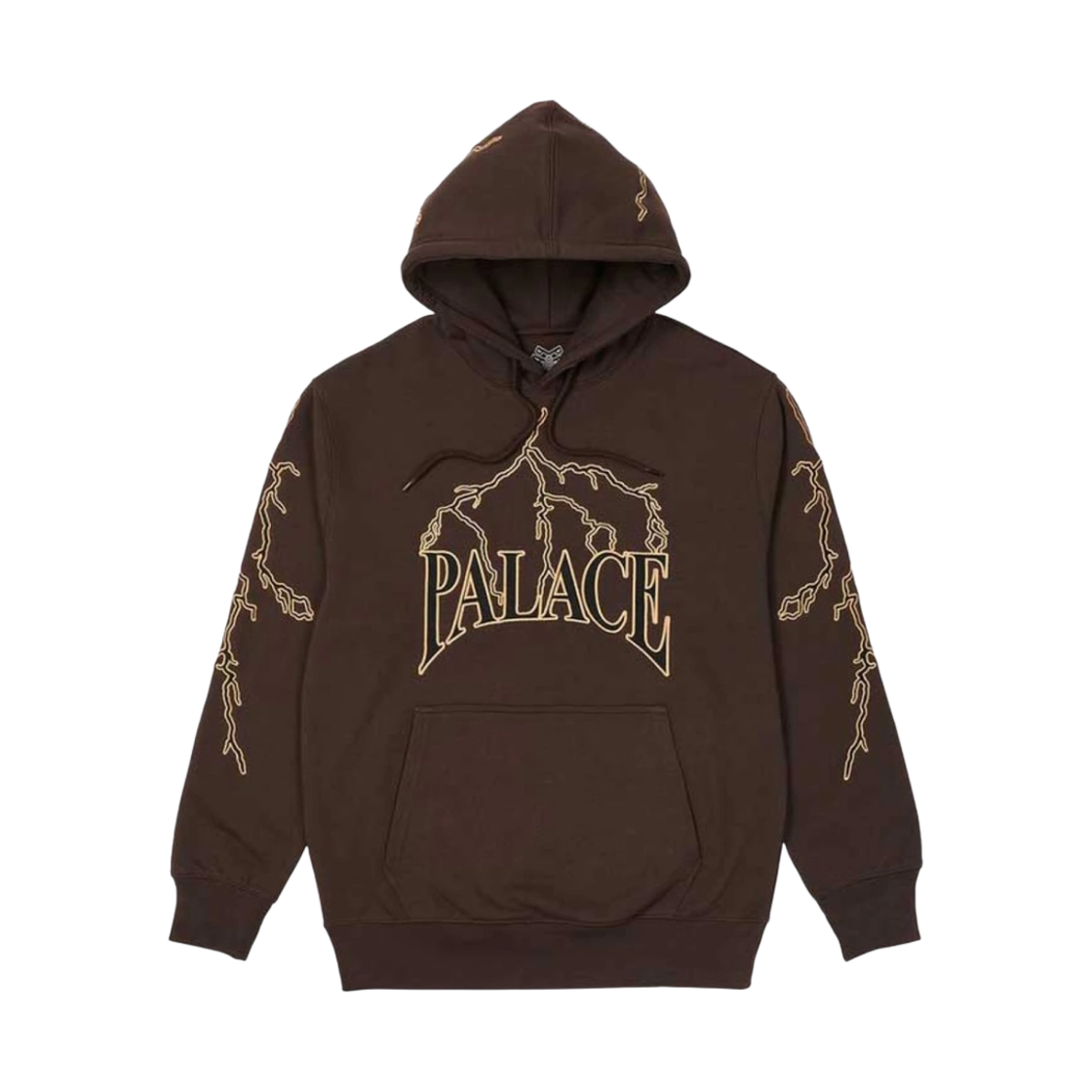- Palace Lightning Speed Hood Brown - 21SS
