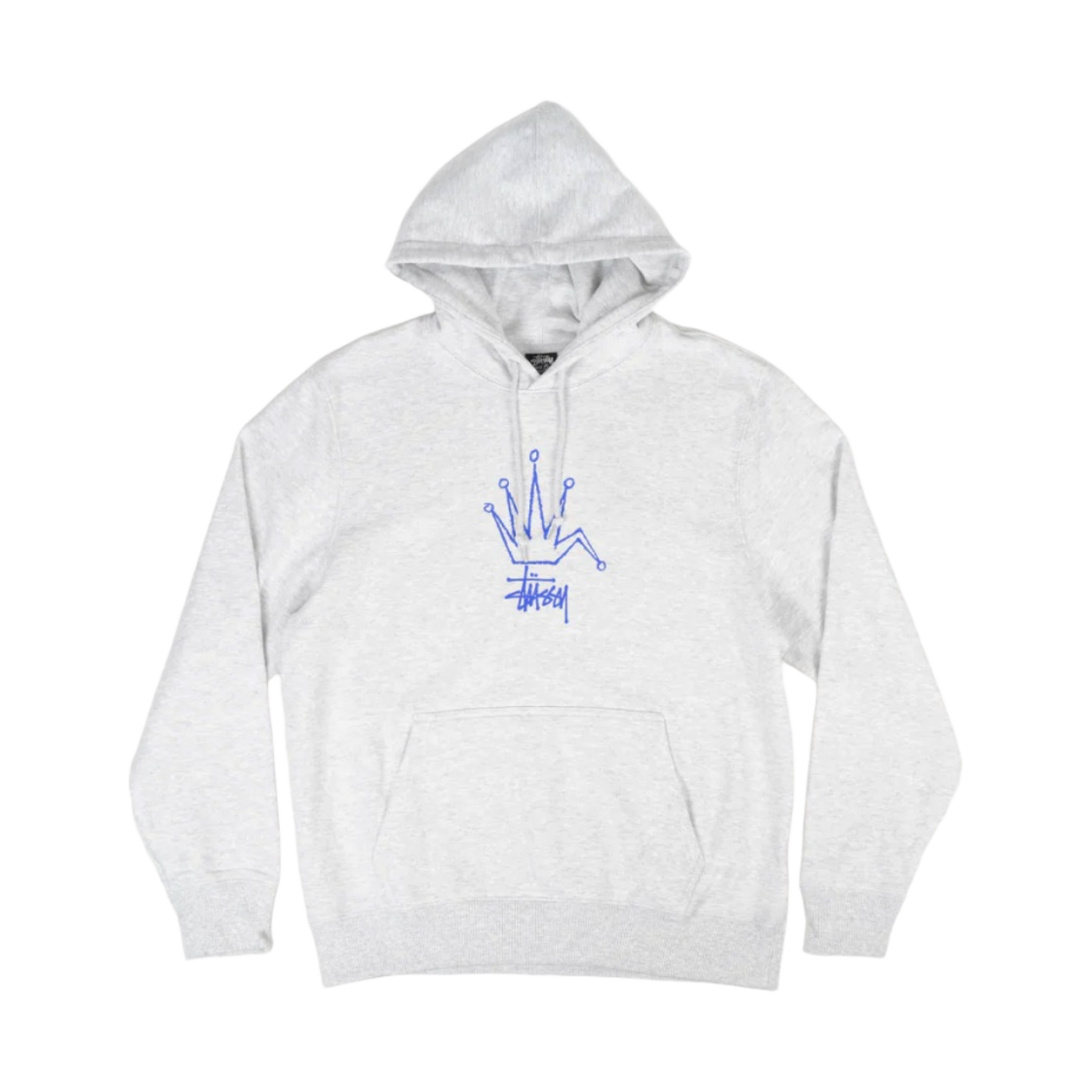 스투시 브로큰 크라운 후드 애쉬 헤더(Stussy Broken Crown Hood Ash Heather) - 1