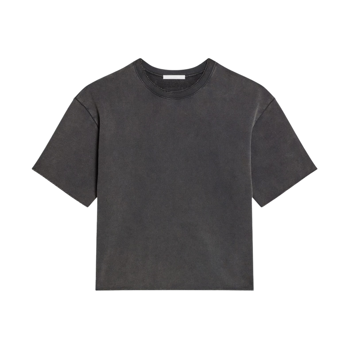 헬무트 랭 가먼트 다이드 업스테이트 오버사이즈 티 블랙 - 25SS(Helmut Lang Garment Dyed Upstate Oversized Tee Black - 25SS)