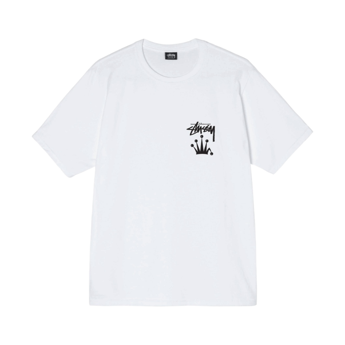 스투시 스탁 크라운 티셔츠 화이트(Stussy Stock Crown T-Shirt White) - 2