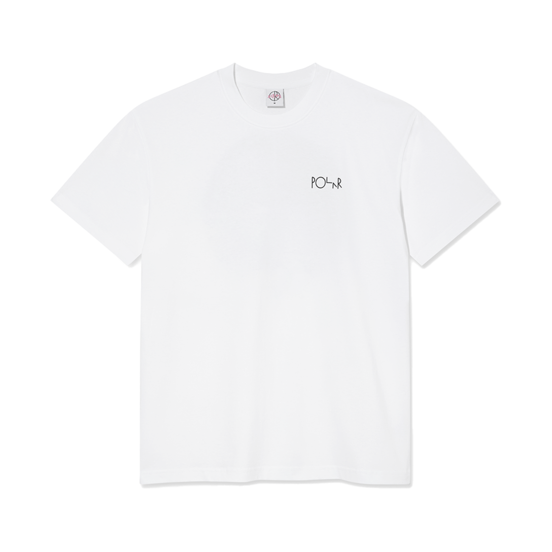 P000BIZX Polar Skate Co. Ourselves Collage Fill Logo Tee White
