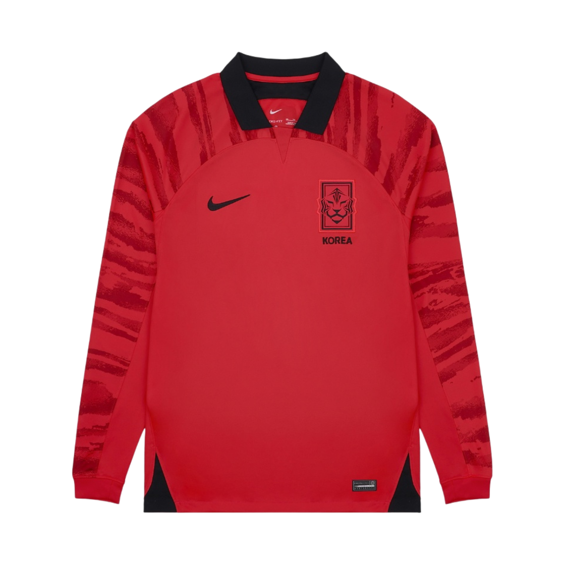 나이키 코리아 드라이핏 스타디움 홈 롱슬리브 저지 글로벌 레드 - 아시아 (논 마킹 버전)(Nike Korea Dri-Fit Stadium Home LS Jersey Global Red - Asia (Non Marking Ver.))