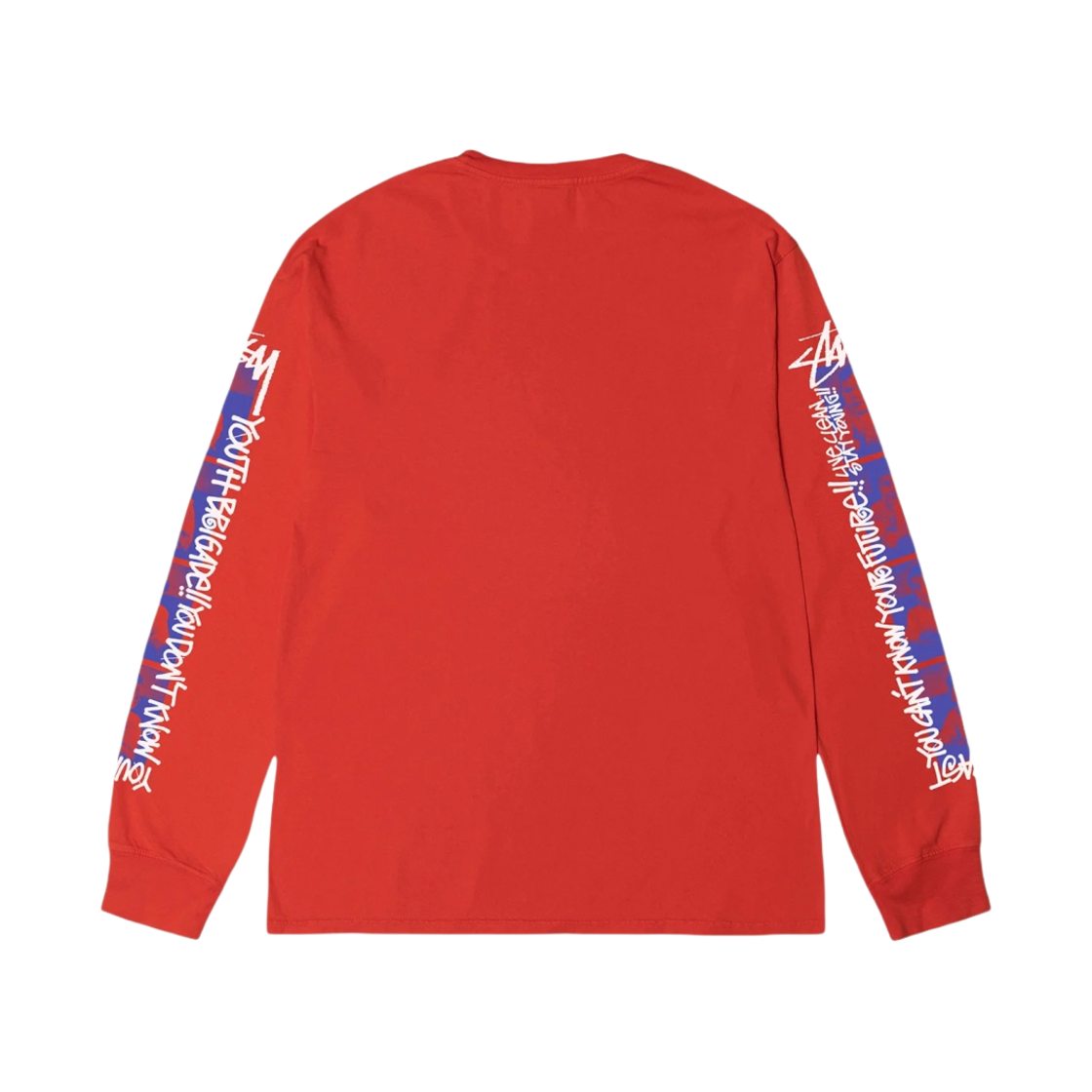 스투시 유스 브리게이드 피그먼트 다이드 롱슬리브 티셔츠 토마토(Stussy Youth Brigade Pigment Dyed LS T-Shirt Tomato) - 2