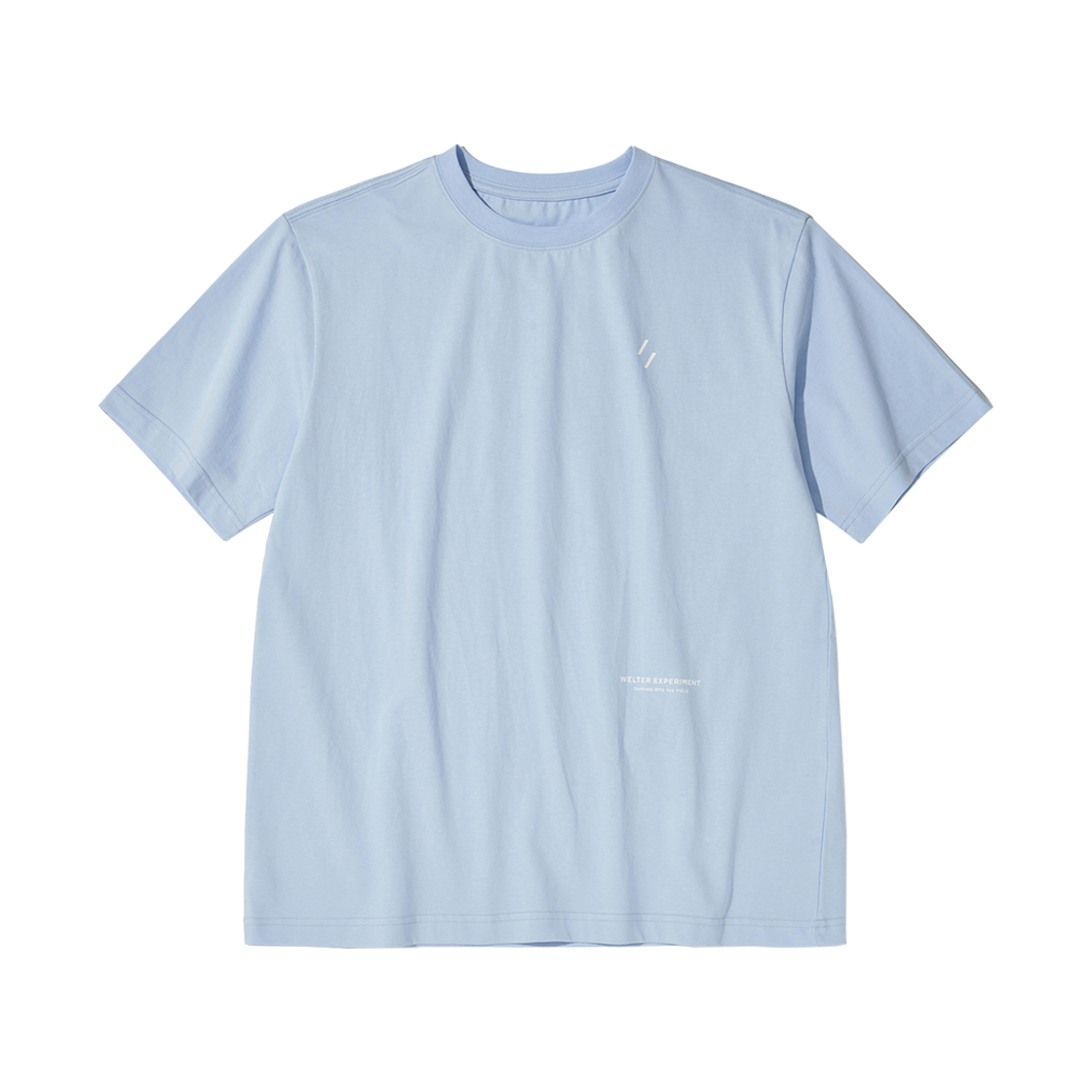 WBEUTS003SB Welter Experiment Sunrise T-Shirt Sky Blue
