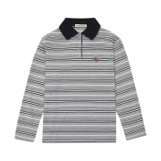 Margarin Fingers Stripe Pk Shirt Grey