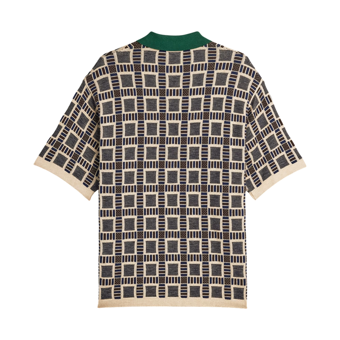 아디다스 x 브레인 데드 니트 폴로 셔츠 더스트 샌드 - KR 사이즈(Adidas x Brain Dead Knit Polo Shirt Dust Sand - KR Sizing) - 2