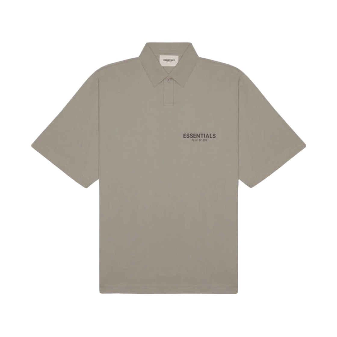 에센셜 숏슬리브 박시 폴로 토프 - 20FW