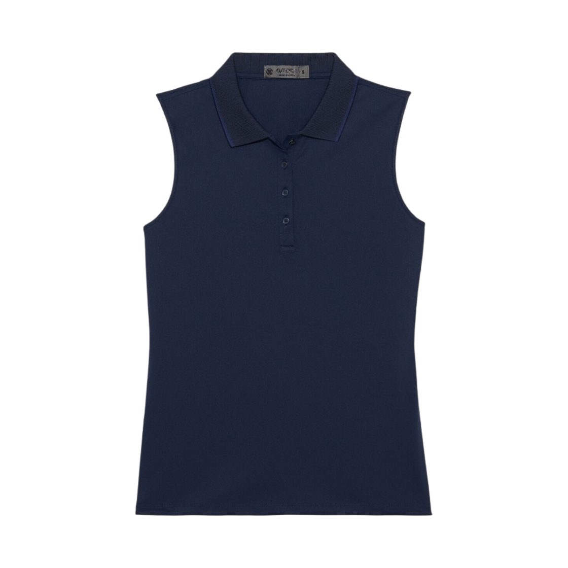G4LS22K39 (W) G/Fore Sleeveless Pique Polo Twilight
