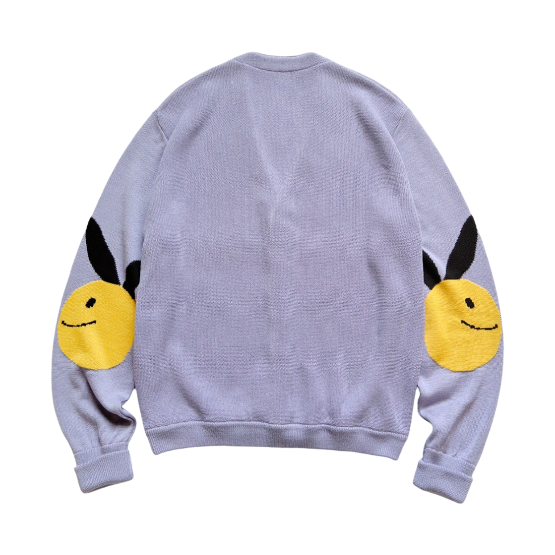 캐피탈 10G 에코 니트 엘보우 코니보위 쇼츠 가디건 바이올렛(Kapital 10G Eco Knit Elbow Coneybowy Short Cardigan Violet) - 2