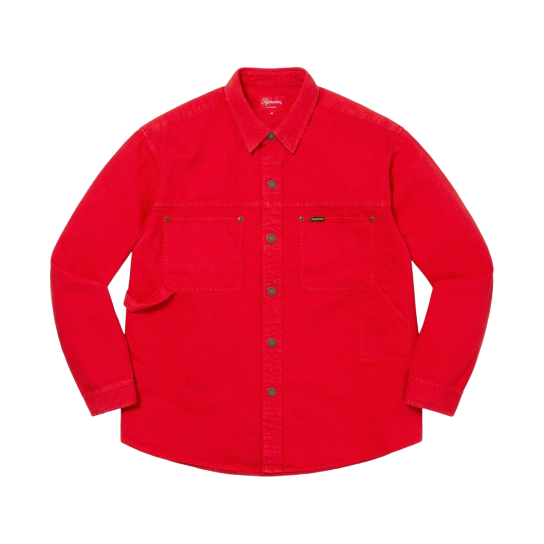 슈프림 데님 페인터 셔츠 레드 - 23SS(Supreme Denim Painter Shirt Red - 23SS) - 1