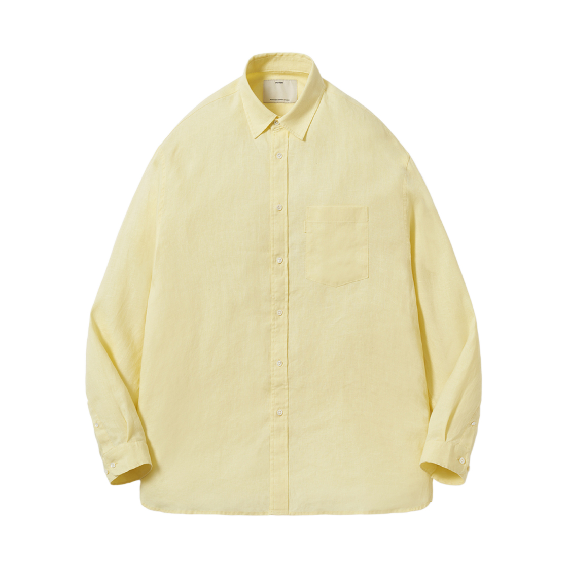 포터리 컴포트 셔츠 라이트 옐로우(Pottery Comfort Shirt Light Yellow)