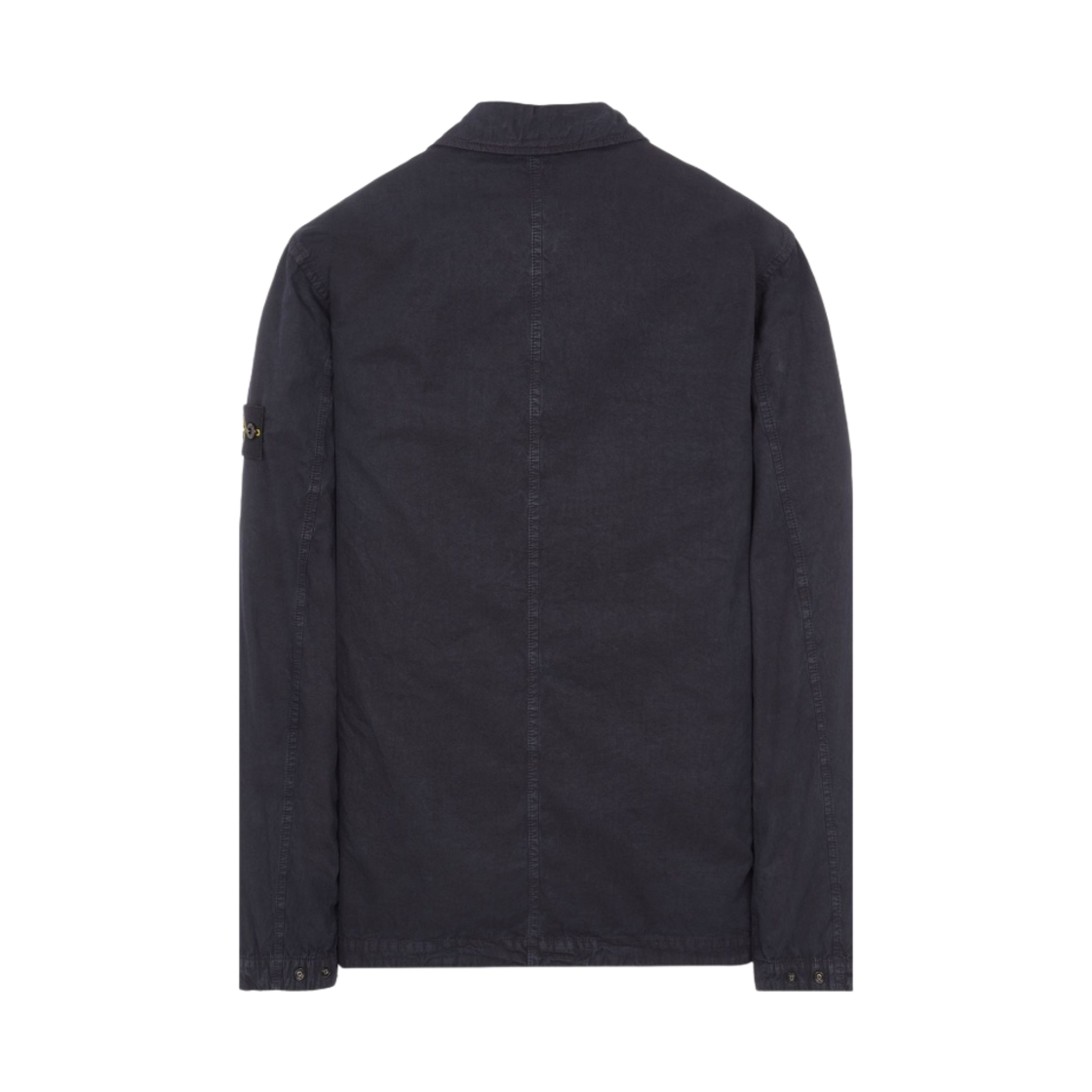 스톤 아일랜드 102WN 브러쉬드 오가닉 코튼 오버셔츠 네이비 블루 - 23FW(Stone Island 102WN Brushed Organic Cotton Overshirt Navy Blue - 23FW) - 2