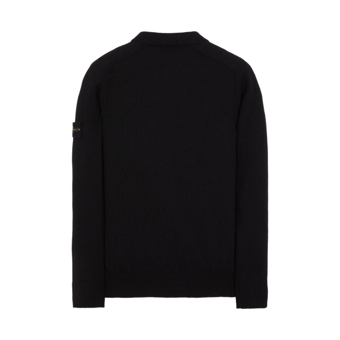 스톤 아일랜드 529D3 스타킹 스티치 폴로 니트 블랙 - 23SS(Stone Island 529D3 Stocking Stitch Polo Knit Black - 23SS) - 2