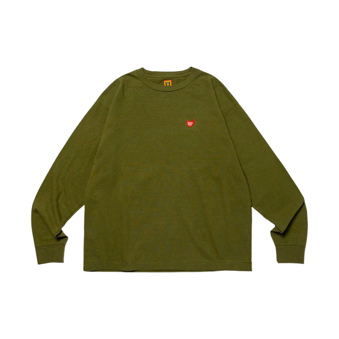 휴먼 메이드 그래픽 롱슬리브 티셔츠 #1 올리브 드랩(Human Made Graphic L/S T-Shirt #1 Olive Drab) - 2