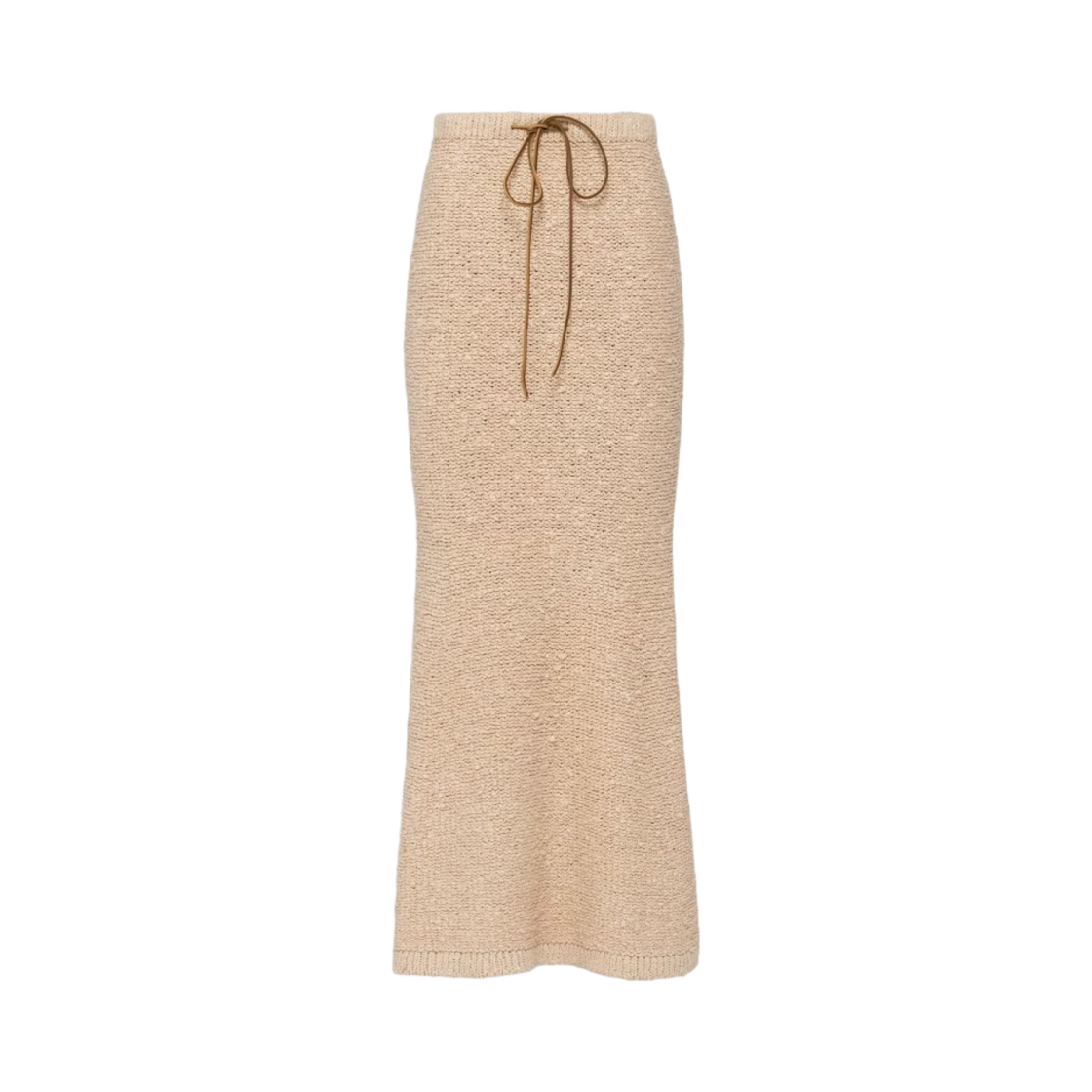 (W) 프라다 부클 스커트 내츄럴((W) Prada Boucle Skirt Natural) - 1