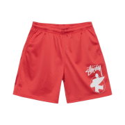 Stussy Surfman Mesh Shorts Red
