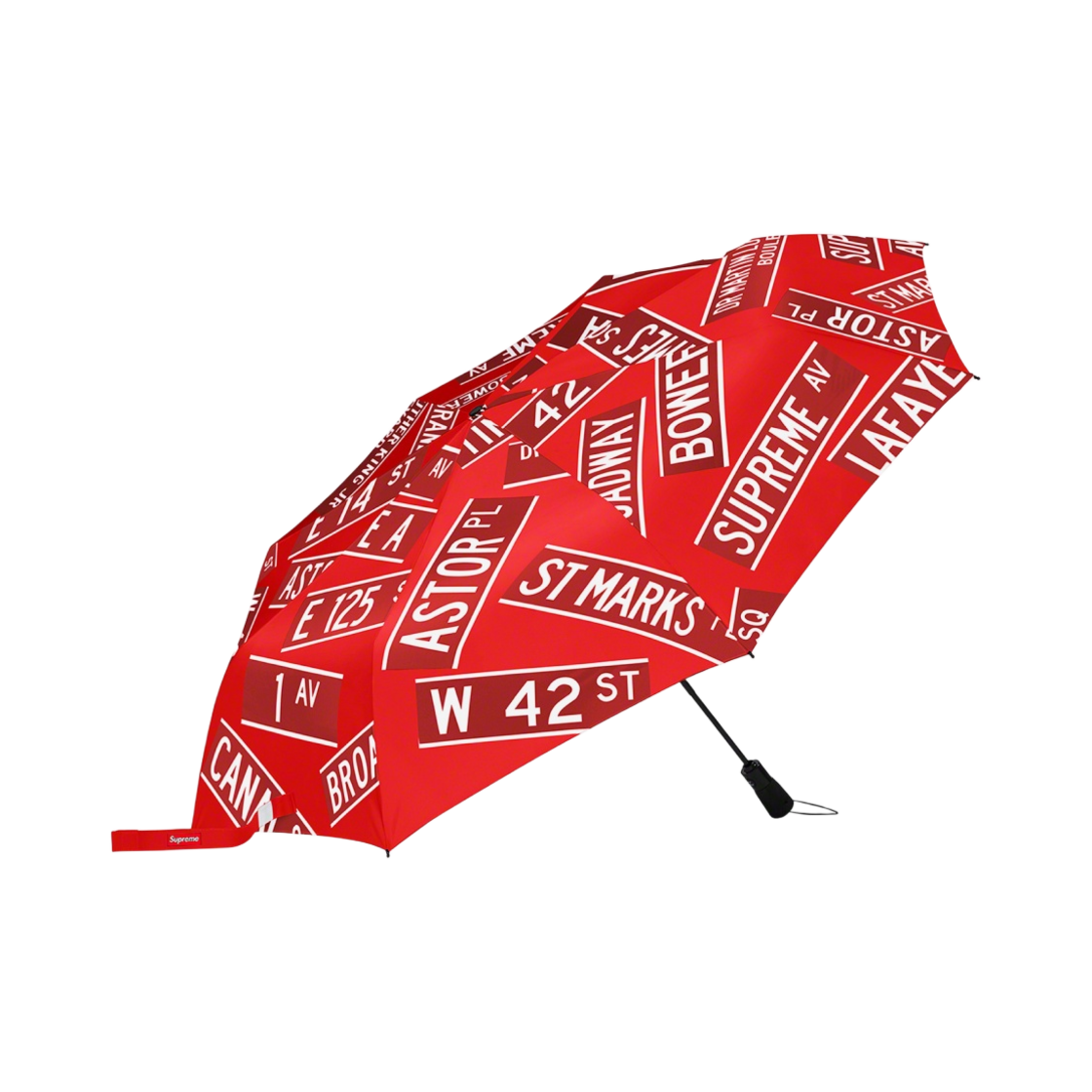 슈프림 x 쉐드레인 스트릿 사인 우산 레드 - 21SS