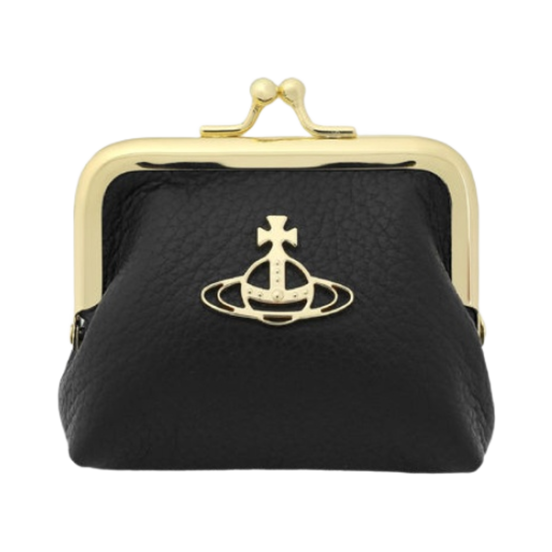 52010004-L001J-N403 Vivienne Westwood Derby Frame Coin Purse Black