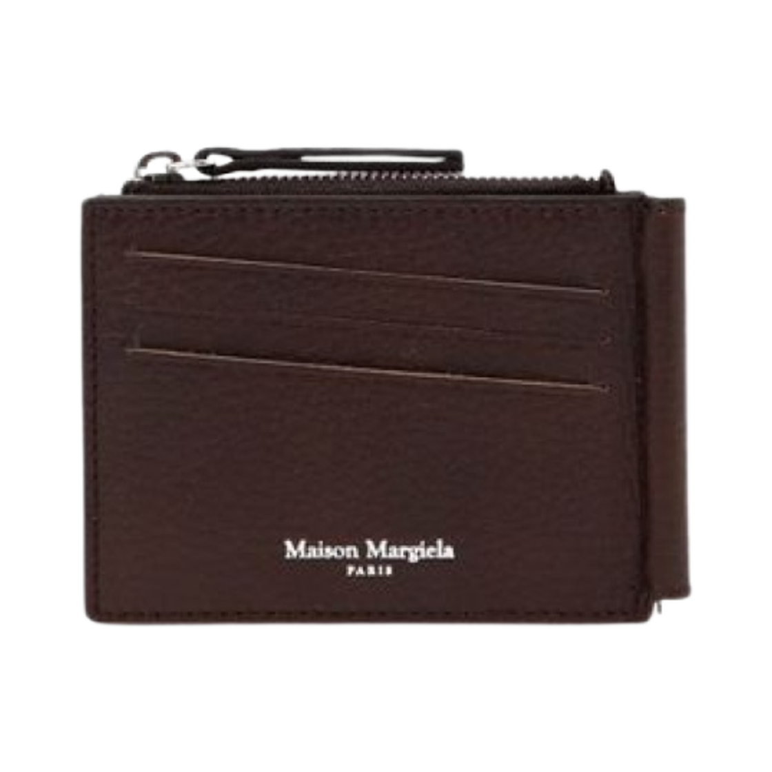 메종 마르지엘라 머니 클립 레더 지갑 브라운(Maison Margiela Money Clip Leather Wallet Brown) - 2
