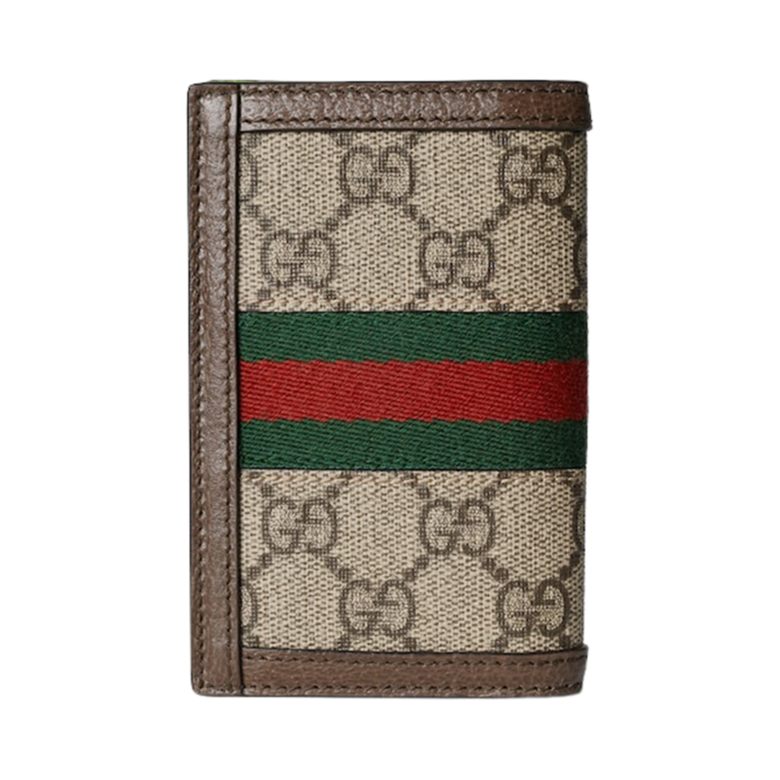 구찌 오피디아 GG 카드 케이스 베이지 에보니(Gucci Ophidia GG Card Case Beige Ebony) - 2