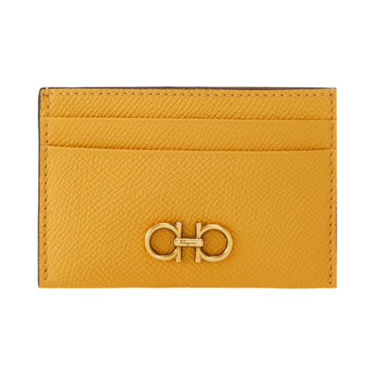 Ferragamo Gancini Credit Card Holder Langur