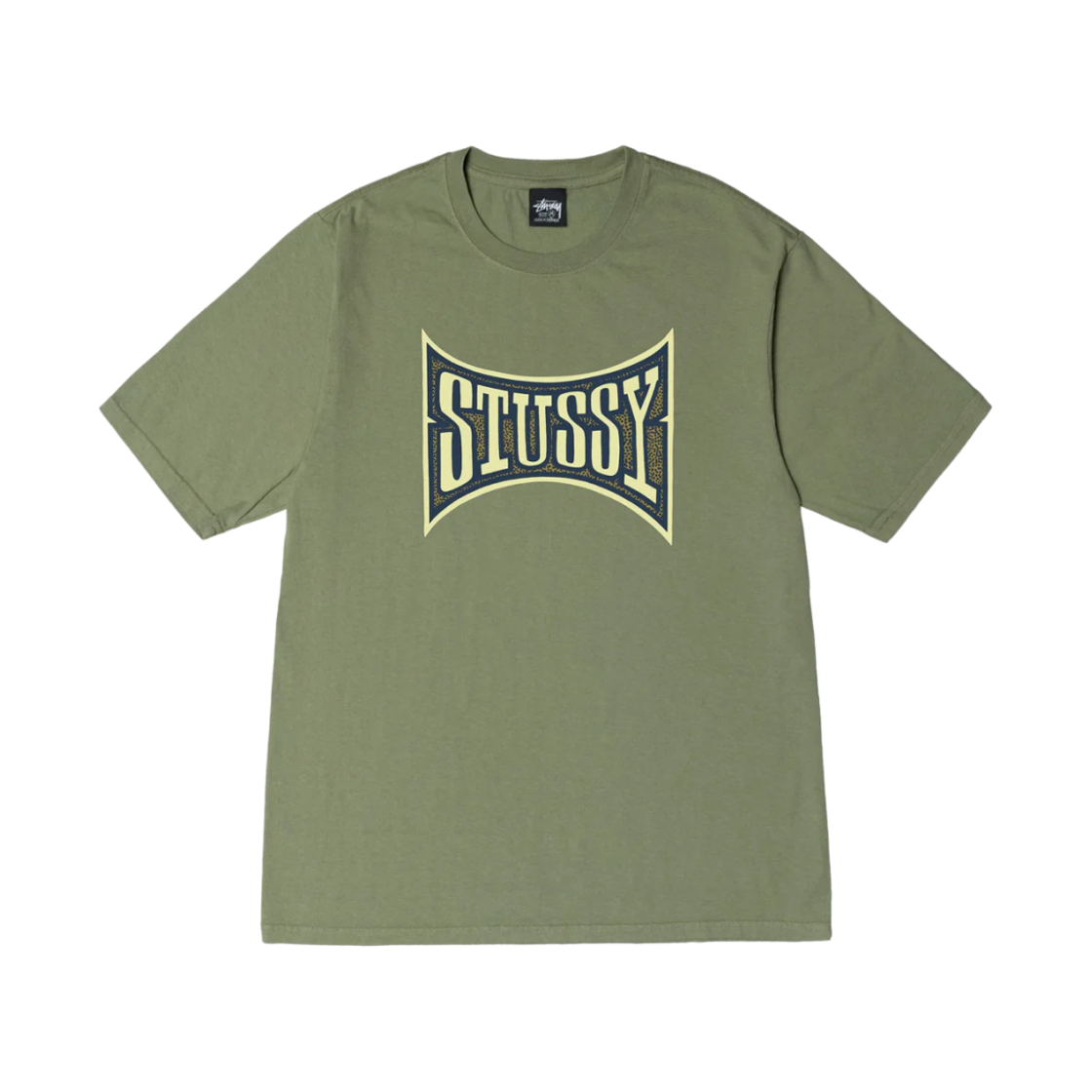 스투시 챔피언 피그먼트 다이드 티셔츠 아티초크(Stussy Champion Pigment Dyed T-Shirt Artichoke) - 1