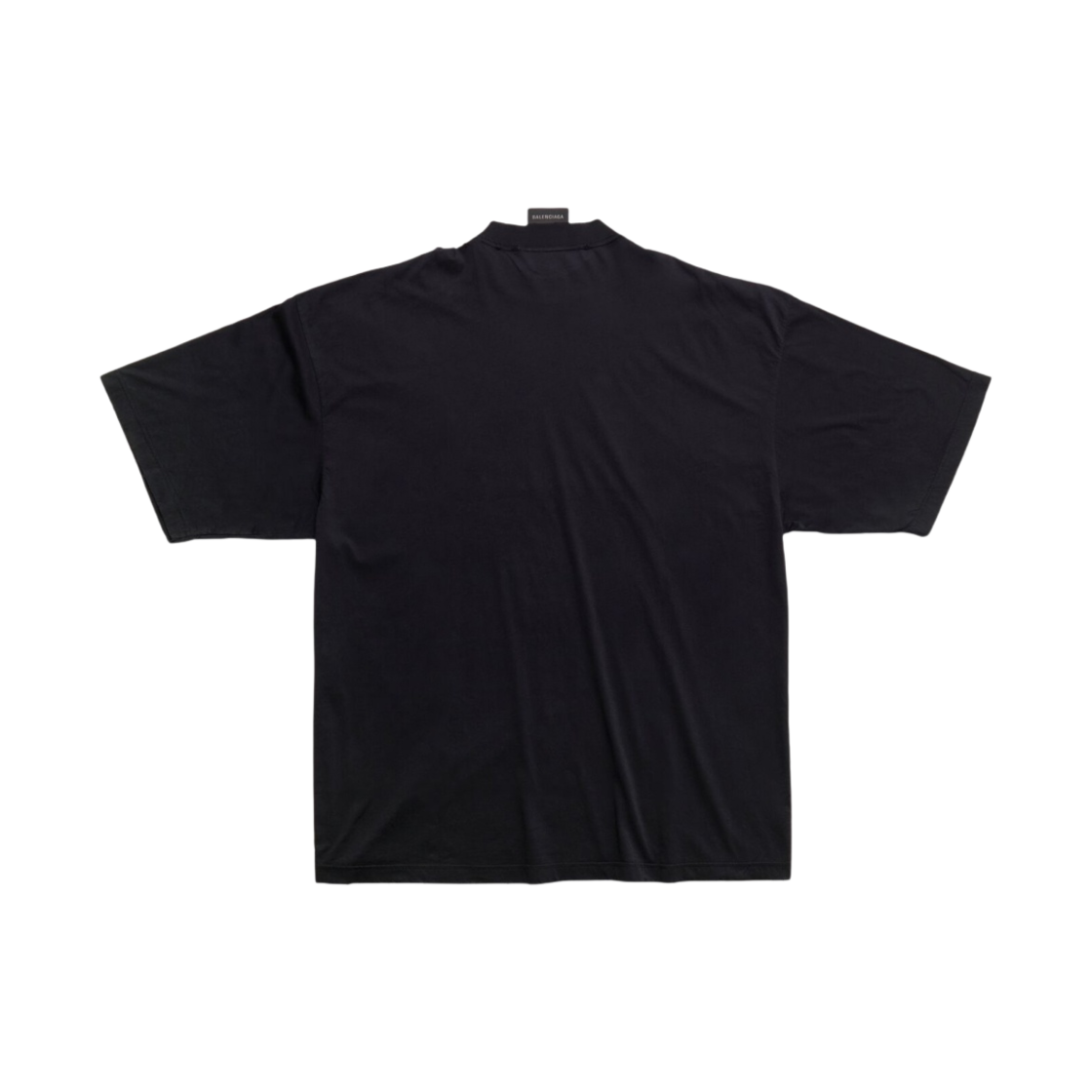 발렌시아가 스타일링 핫라인 티셔츠 라지 핏 페이디드 블랙(Balenciaga Styling Hotline T-Shirt Large Fit Faded Black) - 2