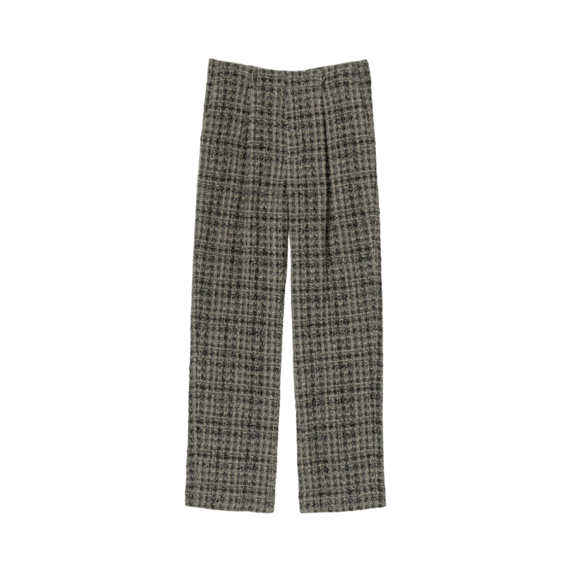 오라리 홈스펀 트위드 슬랙스 차콜 그레이 트위드 - 23AW(Auralee Homespun Tweed Slacks Charcoal Gray Tweed - 23AW) - 1
