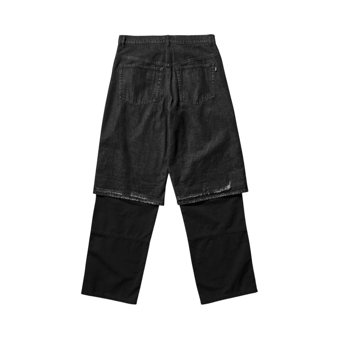 UBMW0265DE08-BLK0020 Umbro x Slam Jam Hybrid Cargo Pants Washed Black