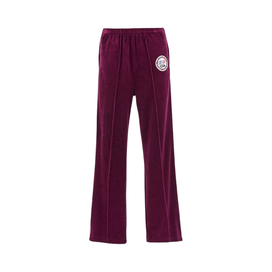 SM-HR8-0000-C36 Saint Mxxxxxx x Last Man Velour Track Pants Burgundy - 25SS