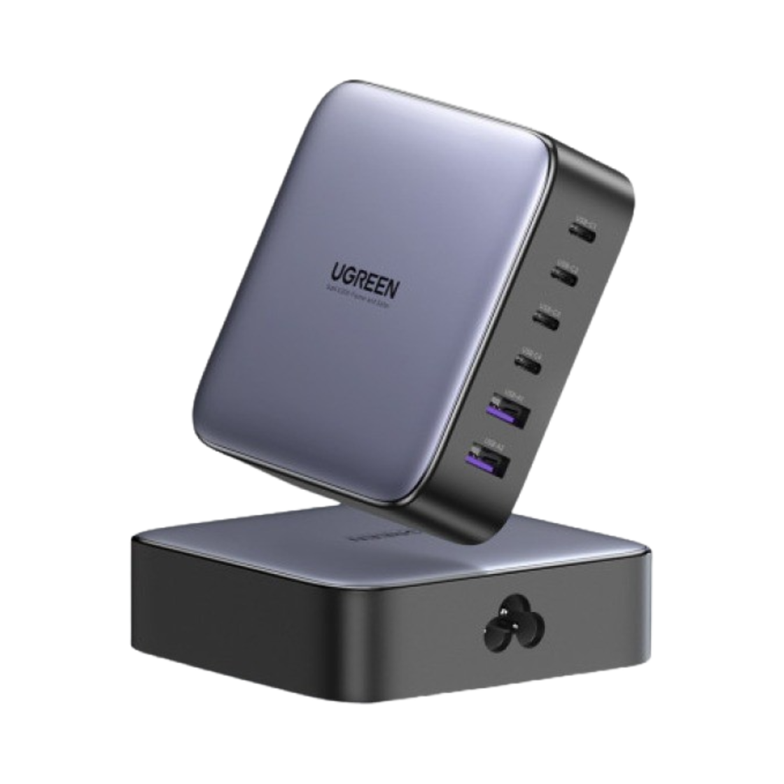 유그린 넥소드 200W USB-C GaN 충전기 6포트 그레이 (국내 정식 발매 제품)(Ugreen Nexode 200W USB-C GaN Charger 6-Ports Grey (Korean Ver.))