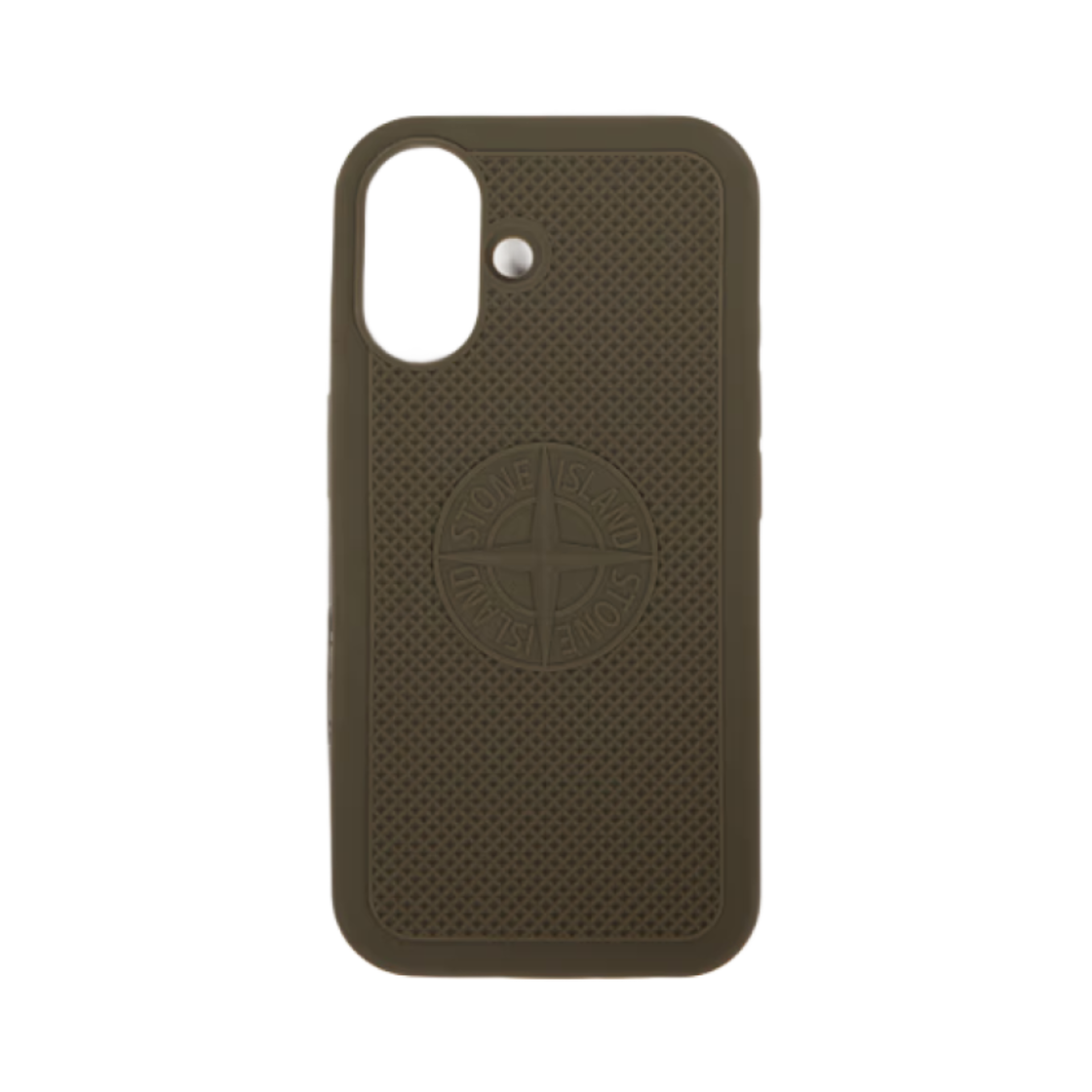 K1S1595000-06S0209-V0054 Stone Island 9500006 Rubberised Silicone Case iPhone 16 Military Green - 25SS