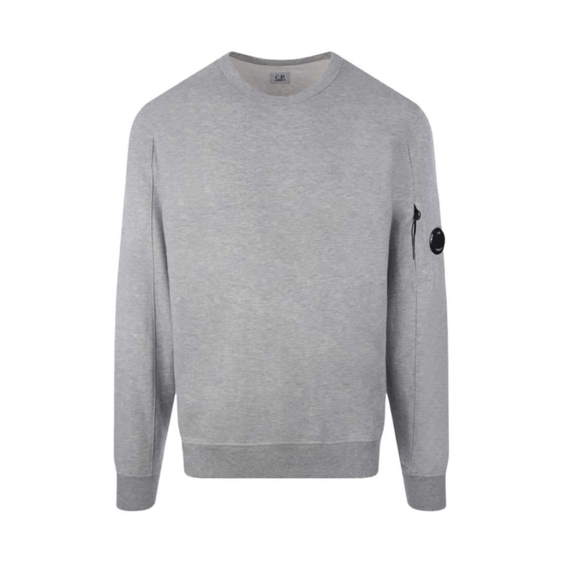C.P. 컴퍼니 라이트 플리스 스웨트셔츠 그레이 멜란지 - 22FW